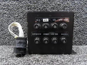 Learjet L-35A Entertainment Fuse Panel Assembly
